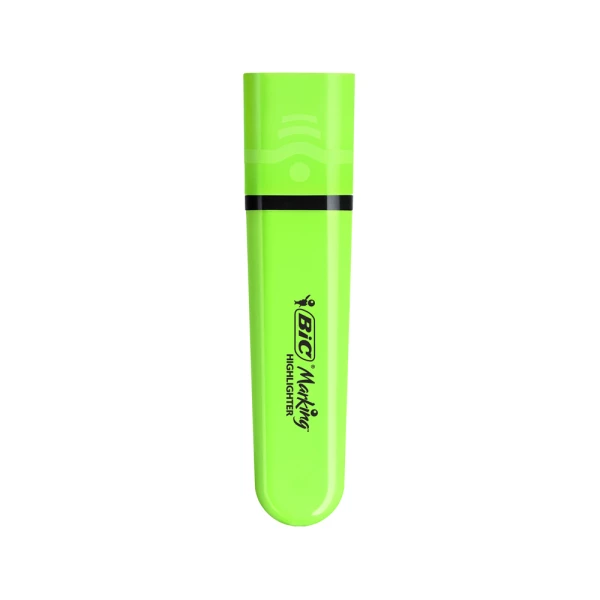 Thumbnail-Marcador fluorescente bic flat verde neon caixa de 12 unidades