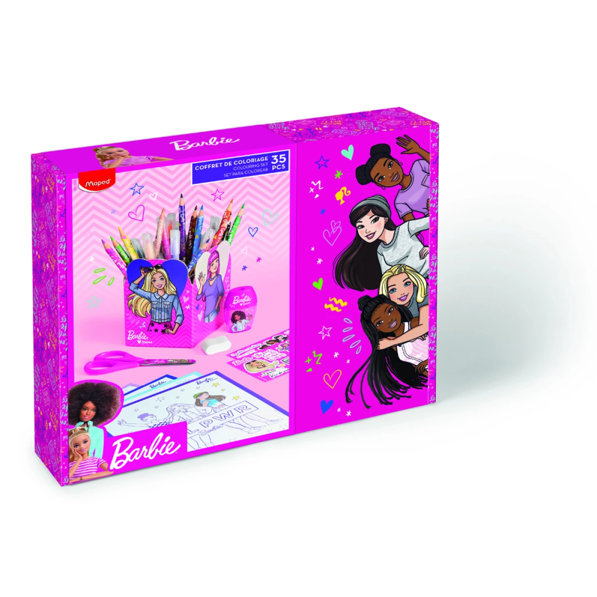 Galery – Caixa oferta maped barbie 35 pecas0