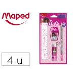 Thumbnail-Mini set papelaria maped barbie 4 pecas