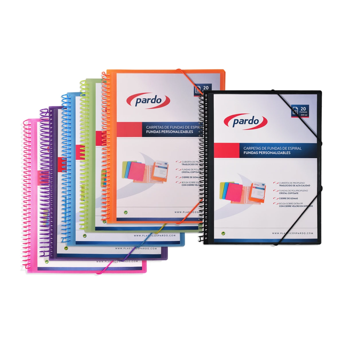 Galery – Capa catalogo pardo com espiral 30 bolsas folio personalizavel cor lilas0