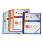 Galery – Capa catalogo pardo com espiral 30 bolsas folio personalizavel cor lilas0