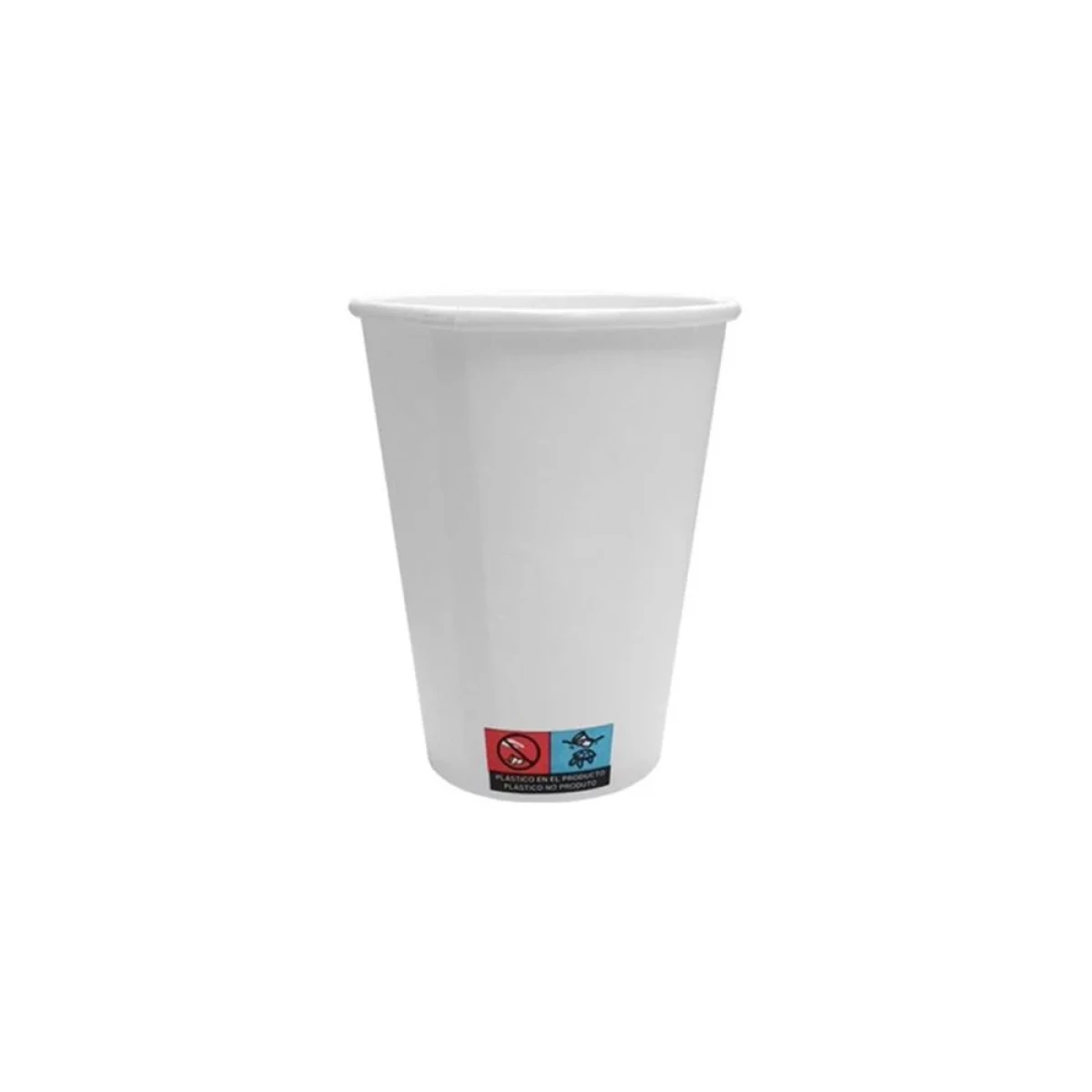 Galery – Vaso de papel blanco bunzl reciclable pefc 385 ml apto bebidas frias y calientes paquete de 50 unidades0