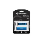 Galery – Kingston Technology IronKey Keypad 200 unidade de memória USB 8 GB USB Type-C 3.2 Gen 1 (3.1 Gen 1) Azul0