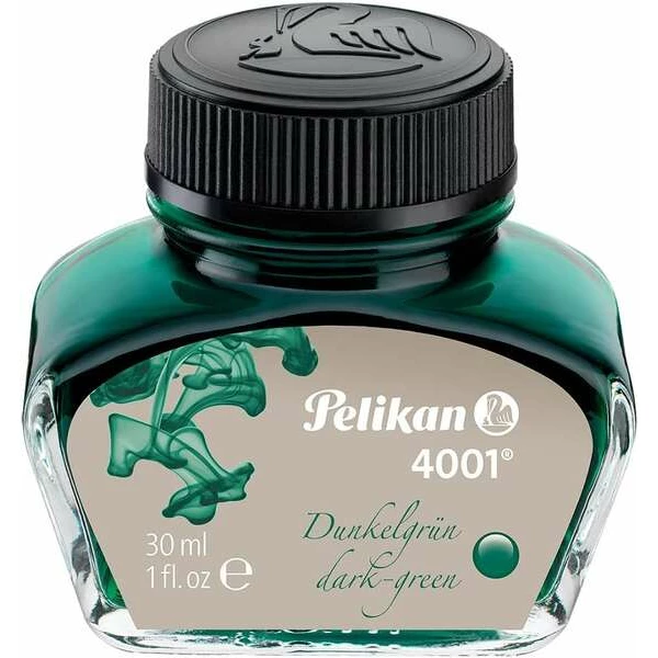 Thumbnail-Pelikan Tinta 4001 No.78 – Frasco de 30ml – Tinteiro de 30ml – Garante o Funcionamento Perfeito da Caneta – Cor Verde Escuro