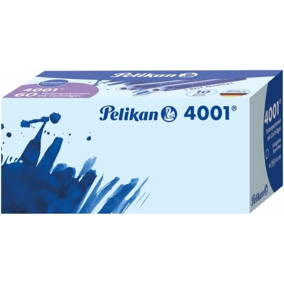 Thumbnail-Pelikan Caixa de 6 Cartuchos 4001 TP/6 – Tinta de Alta Qualidade – Compatível com Canetas Tinteiro – Cor Azul Royal