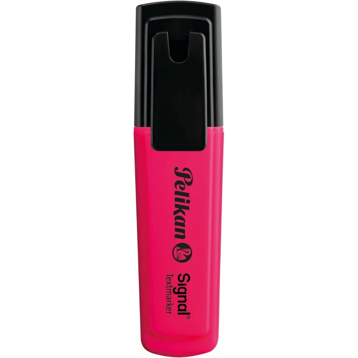 Thumbnail-Pelikan Textmarker Signal Highlighter – Ponta chanfrada de 2,0 mm – Tinta de secagem rápida – Ideal para realçar texto – Cor rosa fluorescente