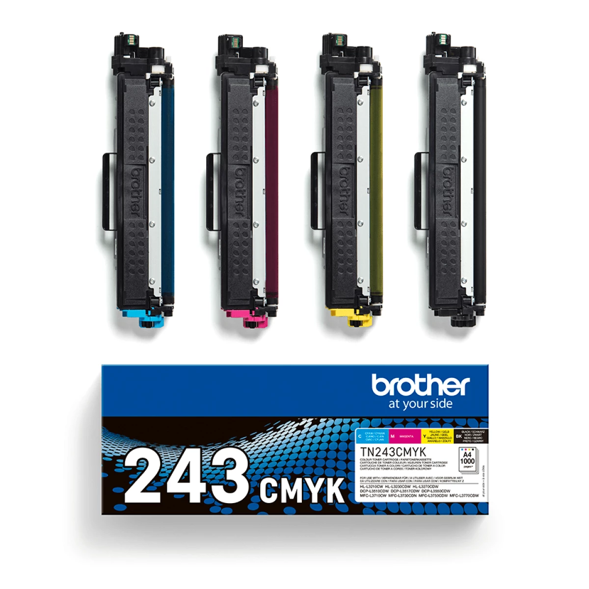 Galery – Brother TN-243CMYK toner 1 unidade(s) Original Preto, Ciano, Magenta, Amarelo0