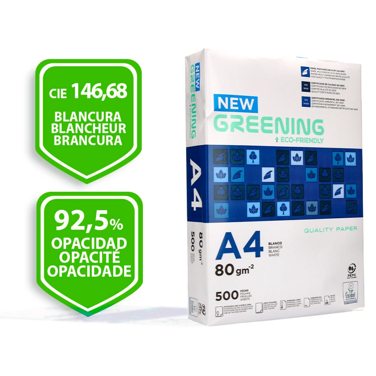 Galery – Papel fotocopia greening din a4 80 gr embalagem de 500 folhas0