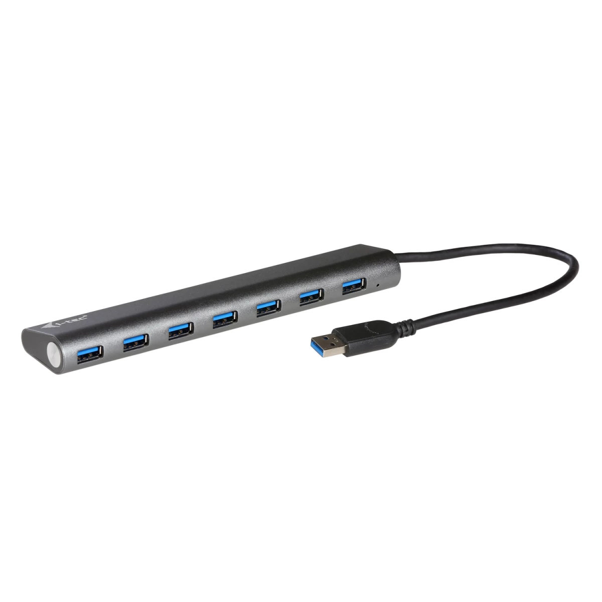 Galery – i-tec Metal U3HUB778 hub de interface USB 3.2 Gen 1 (3.1 Gen 1) Type-A 5000 Mbit/s Prateado0