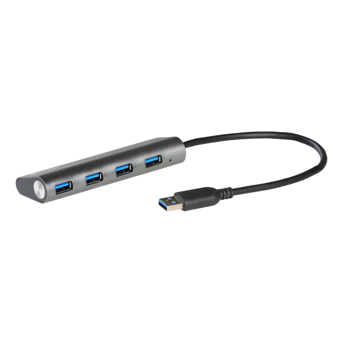 Galery – i-tec Metal U3HUB448 hub de interface USB 3.2 Gen 1 (3.1 Gen 1) Type-A 5000 Mbit/s Cinzento0