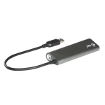 Galery – i-tec Metal U3HUB448 hub de interface USB 3.2 Gen 1 (3.1 Gen 1) Type-A 5000 Mbit/s Cinzento0