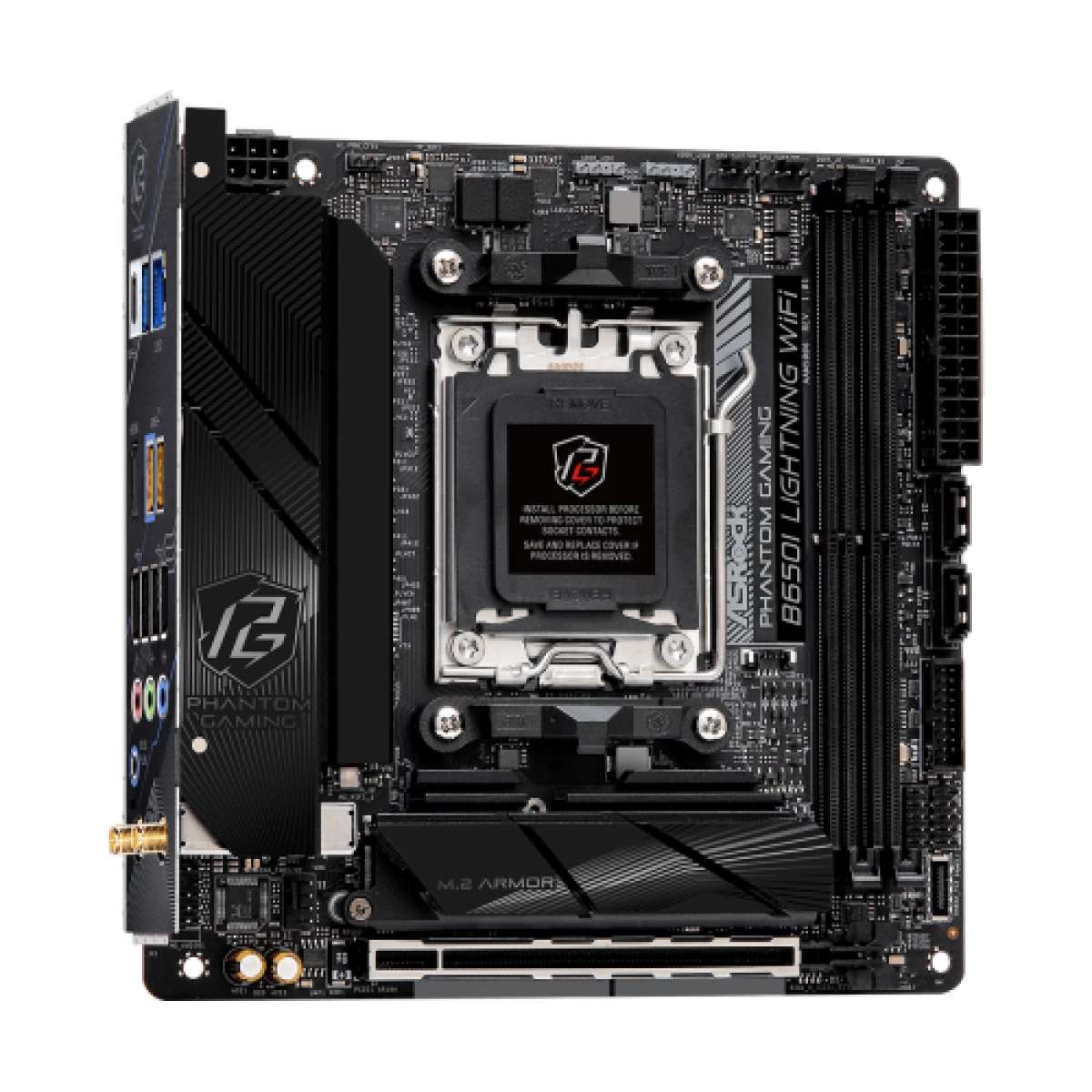 Galery – Asrock B650I Lightning WiFi AMD B650 Soquete AM5 mini ITX0