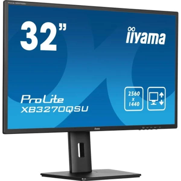 Thumbnail-MONITOR IIYAMA 32″, PAINEL IPS, 1HDMI, 1DP, 3X3.2, 100HZ, 3MS, REDUTOR DE LUZ, ALTURA AJUSTÁVEL,