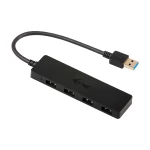 Thumbnail-i-tec Advance U3HUB404 hub de interface USB 3.2 Gen 1 (3.1 Gen 1) Type-A 5000 Mbit/s Preto