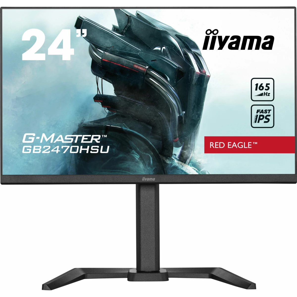 Thumbnail-iiyama G-MASTER GB2470HSU-B5 LED display 61 cm (24″) 1920 x 1080 pixels Full HD Preto