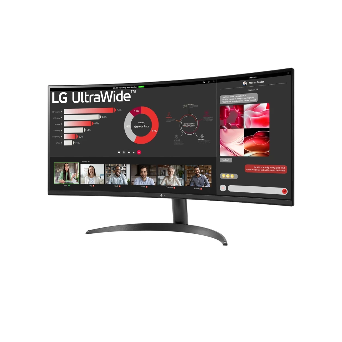 Galery – LG 34WR50QC-B.AEU monitor de ecrã 86,4 cm (34″) 3440 x 1440 pixels UltraWide Quad HD LCD Preto0