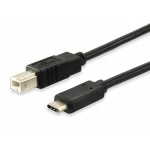 Thumbnail-Equip 12888207 cabo USB 1 m USB 2.0 USB B USB C Preto