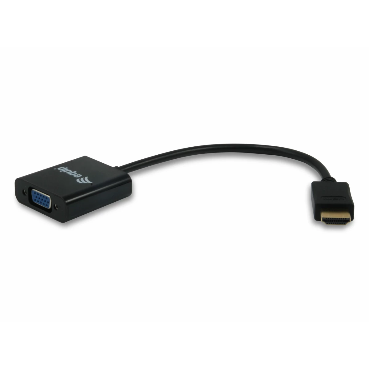 Thumbnail-Equip 11903607 adaptador de cabo de vídeo HDMI Type A (Standard) VGA (D-Sub) Preto