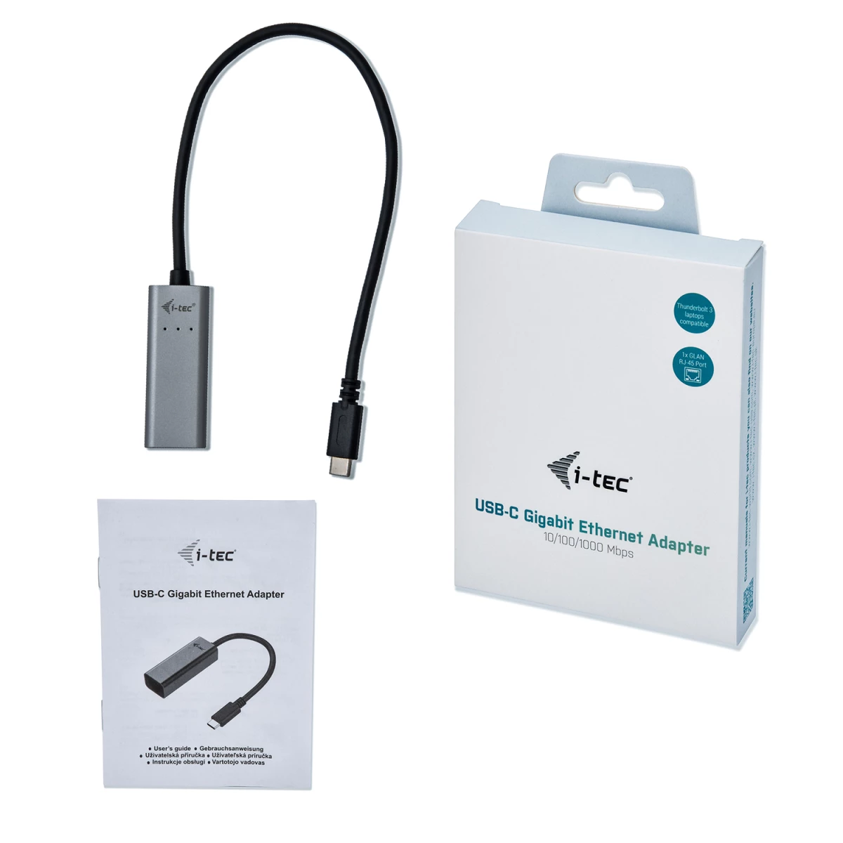 Galery – i-tec Metal C31METALGLAN cartão de rede Ethernet 1000 Mbit/s0