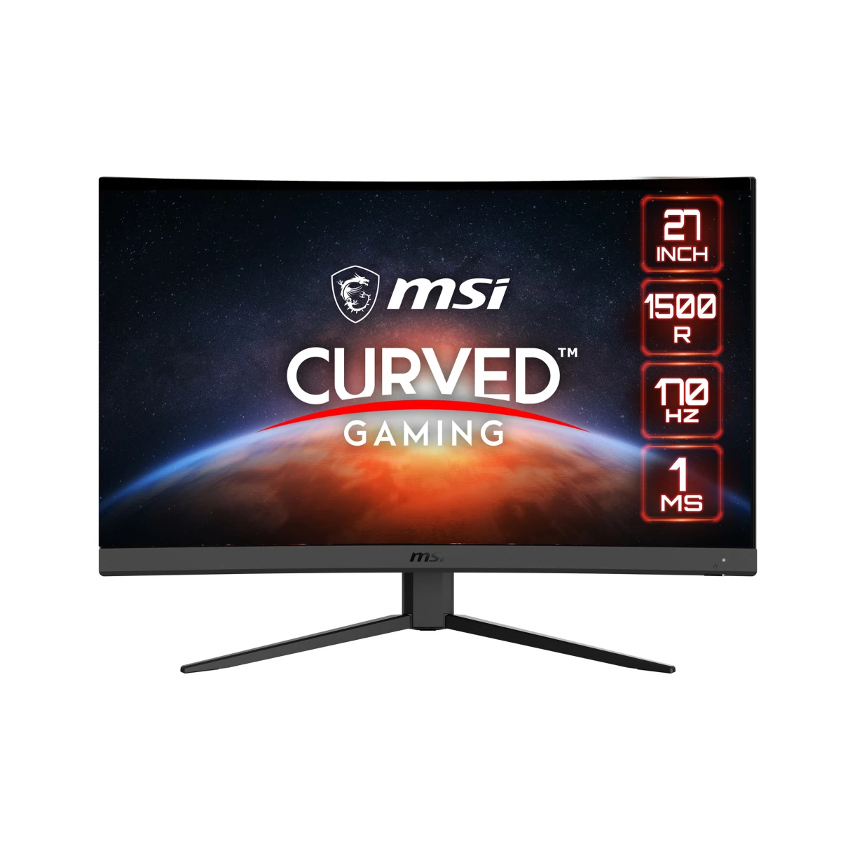 Thumbnail-MSI G27CQ4 E2 monitor de ecrã 68,6 cm (27″) 2560 x 1440 pixels Wide Quad HD LCD Preto