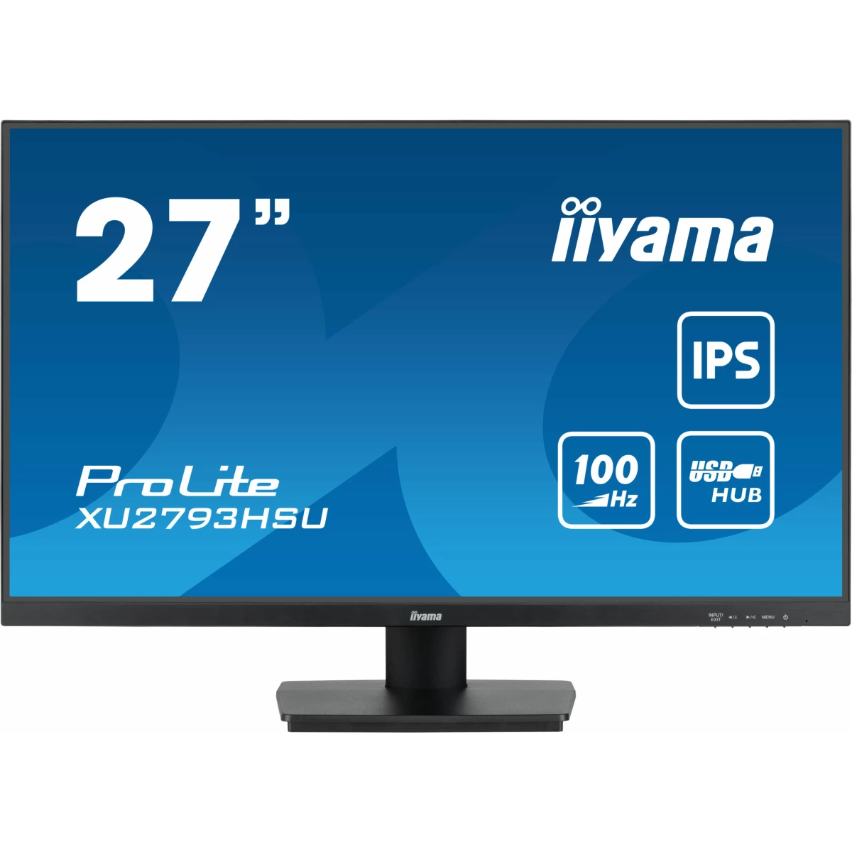 Thumbnail-iiyama ProLite monitor de ecrã 68,6 cm (27″) 1920 x 1080 pixels Full HD LED Preto