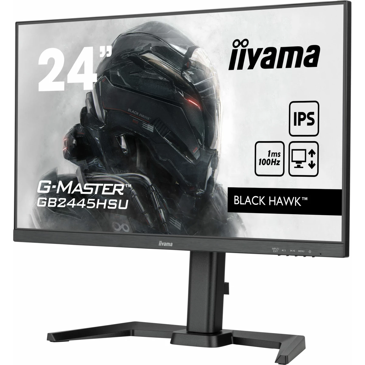 Galery – iiyama G-MASTER GB2445HSU-B1 monitor de ecrã 61 cm (24″) 1920 x 1080 pixels Full HD LED Preto0