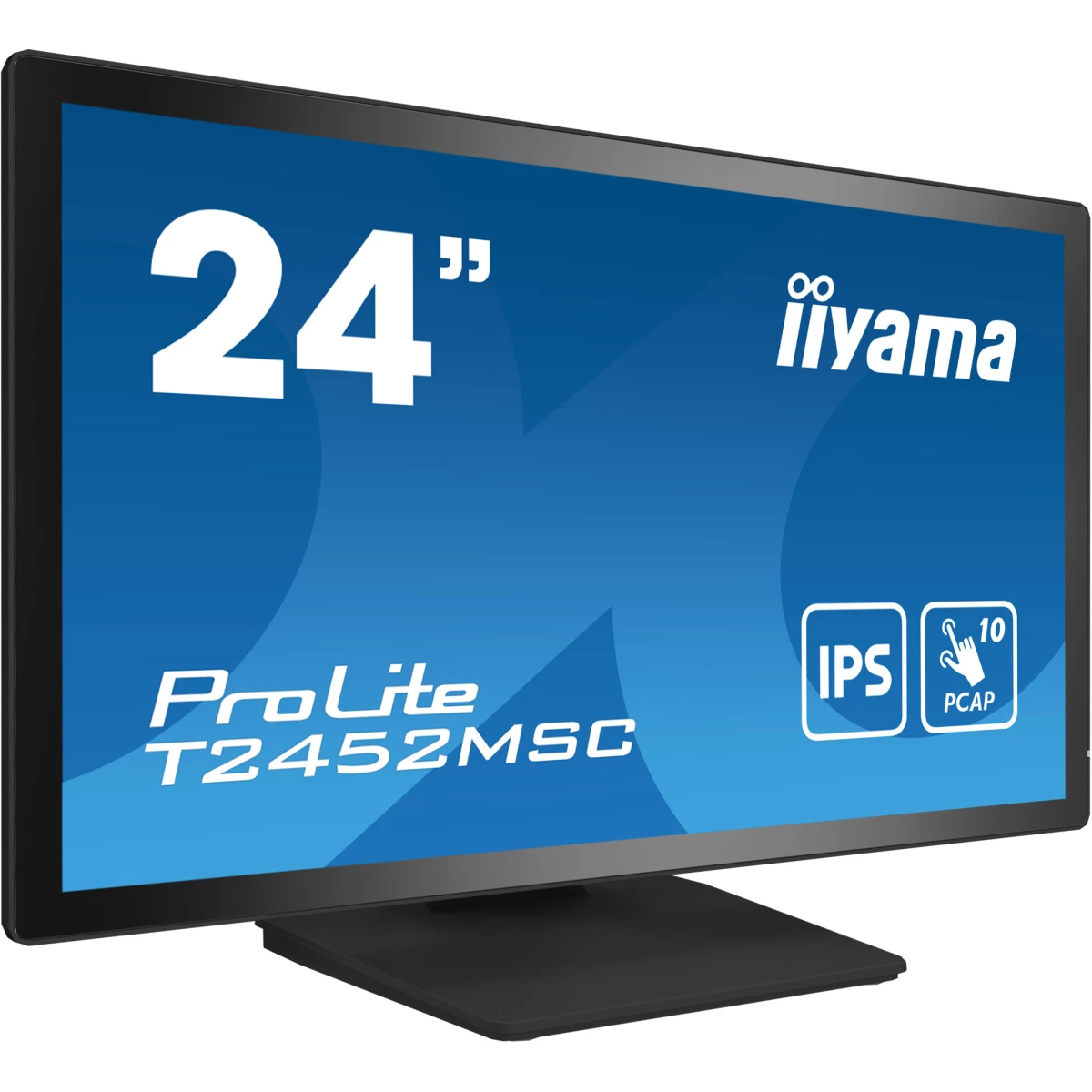 Galery – iiyama ProLite T2452MSC-B1 monitor de ecrã 60,5 cm (23.8″) 1920 x 1080 pixels Full HD LCD Ecrã táctil Multi-utilizador Preto0