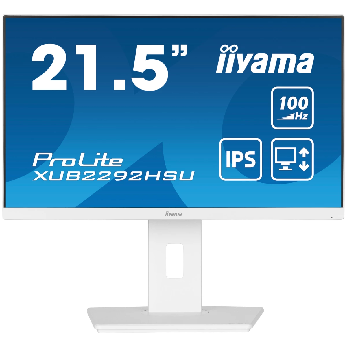 Thumbnail-iiyama ProLite XUB2292HSU-W6 monitor de ecrã 54,6 cm (21.5″) 1920 x 1080 pixels Full HD LED Branco