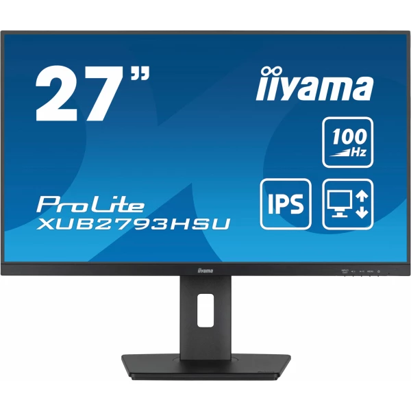 Thumbnail-iiyama ProLite monitor de ecrã 68,6 cm (27″) 1920 x 1080 pixels Full HD LED Preto