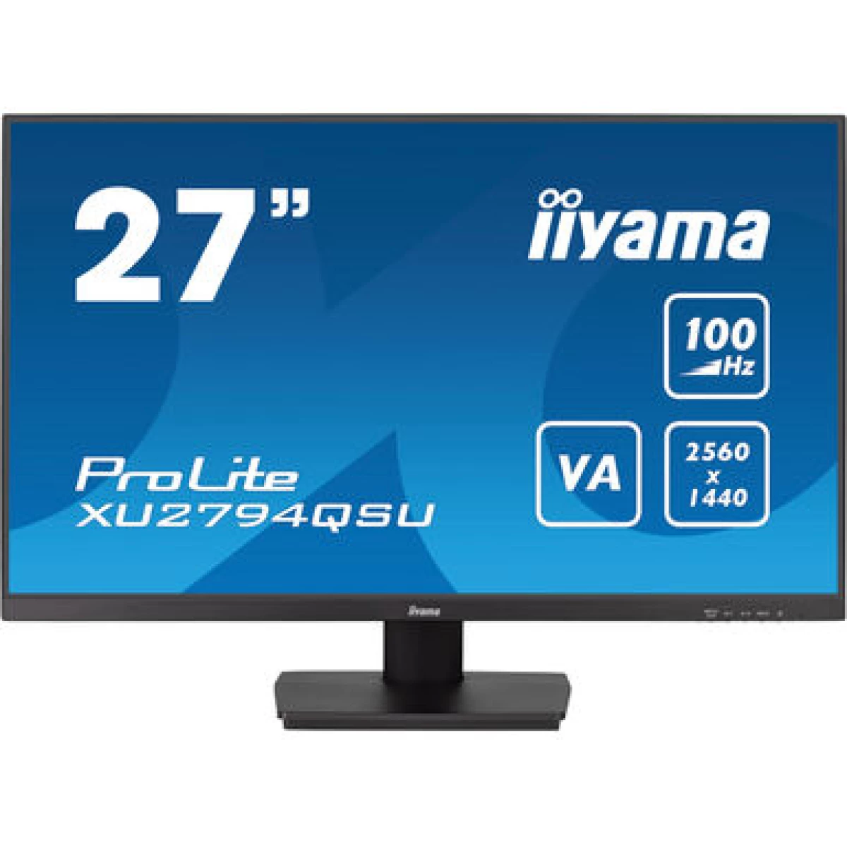 Thumbnail-iiyama ProLite XU2794QSU-B6 monitor de ecrã 68,6 cm (27″) 2560 x 1440 pixels Wide Quad HD LCD Preto