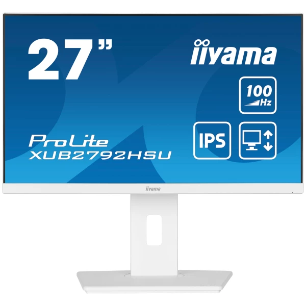 Thumbnail-iiyama ProLite XUB2792HSU-W6 LED display 68,6 cm (27″) 1920 x 1080 pixels Full HD Branco