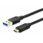 Thumbnail-Equip 12834107 cabo USB 1 m USB 3.2 Gen 2 (3.1 Gen 2) USB A USB C Preto