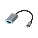 Galery – i-tec Metal C31METALDP60HZ adaptador de cabo de vídeo 0,15 m USB Type-C Display Port Cinzento, Turquesa0