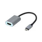 Galery – i-tec Metal C31METALHDMI60HZ adaptador de cabo de vídeo 0,15 m USB Type-C HDMI Cinzento, Turquesa0