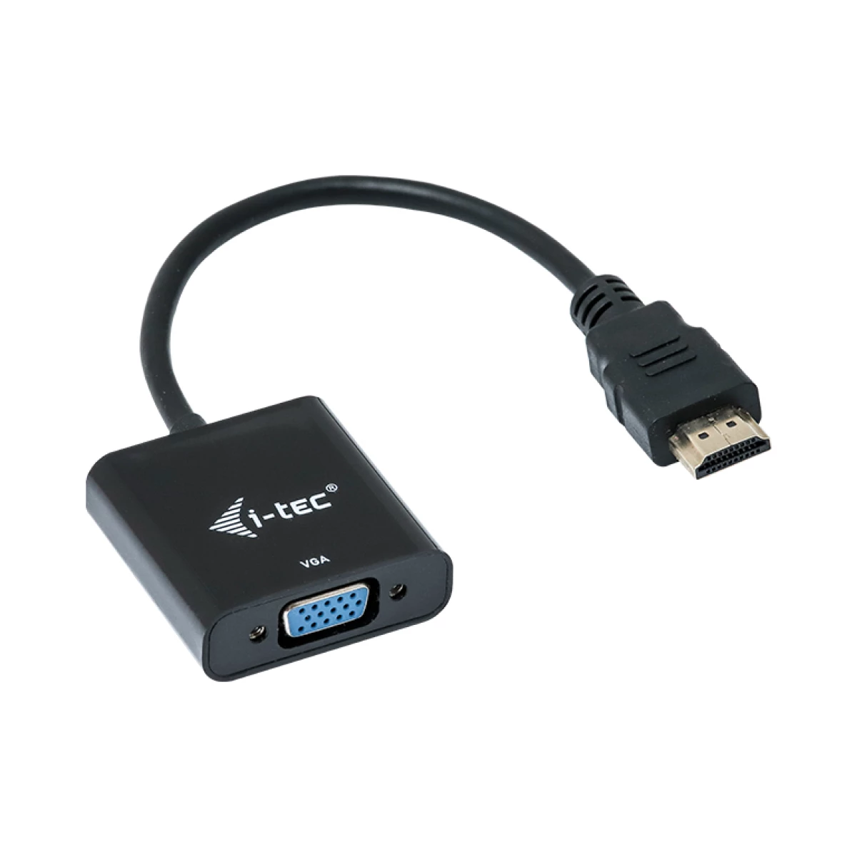 Galery – i-tec HDMI2VGAADA adaptador de cabo de vídeo 0,15 m HDMI VGA Preto0