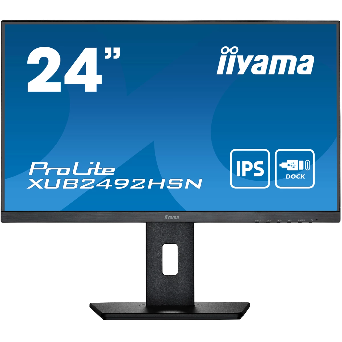 Galery – iiyama ProLite XUB2492HSN-B5 LED display 61 cm (24″) 1920 x 1080 pixels Full HD Preto0