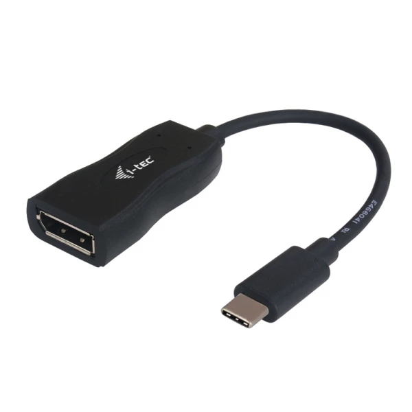 Thumbnail-i-tec C31DP60HZP adaptador de cabo de vídeo 0,15 m USB-C 3.1 DisplayPort Preto