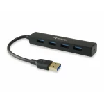 Thumbnail-Equip 128953 hub de interface USB 3.2 Gen 1 (3.1 Gen 1) Type-A 5000 Mbit/s Preto