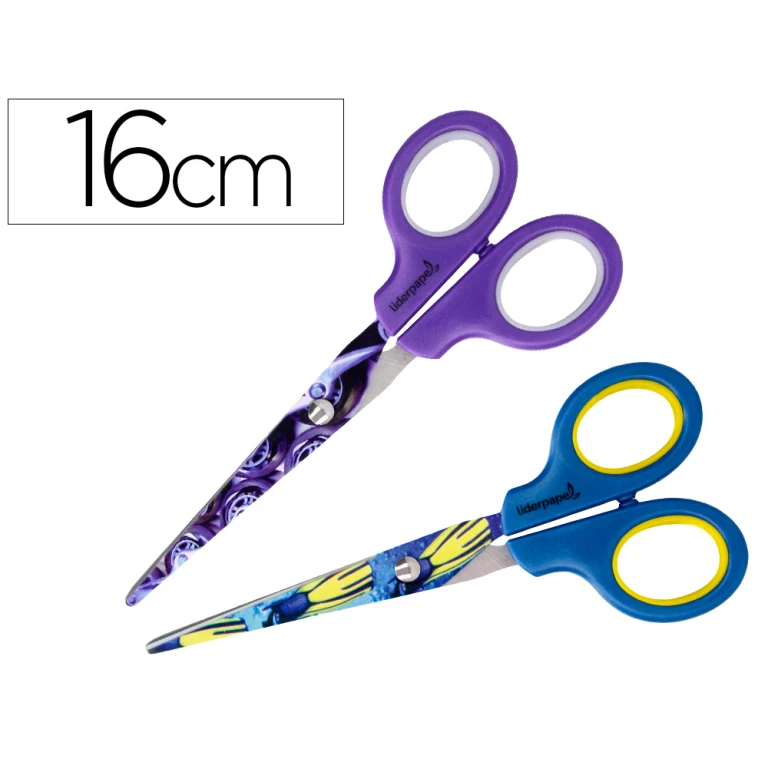 Thumbnail-Tesoura escolar liderpapel x-games 16 cm unidade