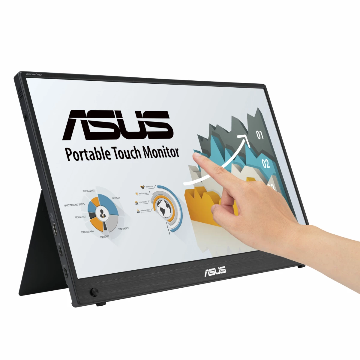 Galery – ASUS ZenScreen MB16AHT monitor de ecrã 39,6 cm (15.6″) 1920 x 1080 pixels Full HD Ecrã táctil Preto0