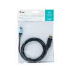 Galery – i-tec C31CBLDP60HZ2M adaptador de cabo de vídeo 2 m USB Type-C DisplayPort Preto0