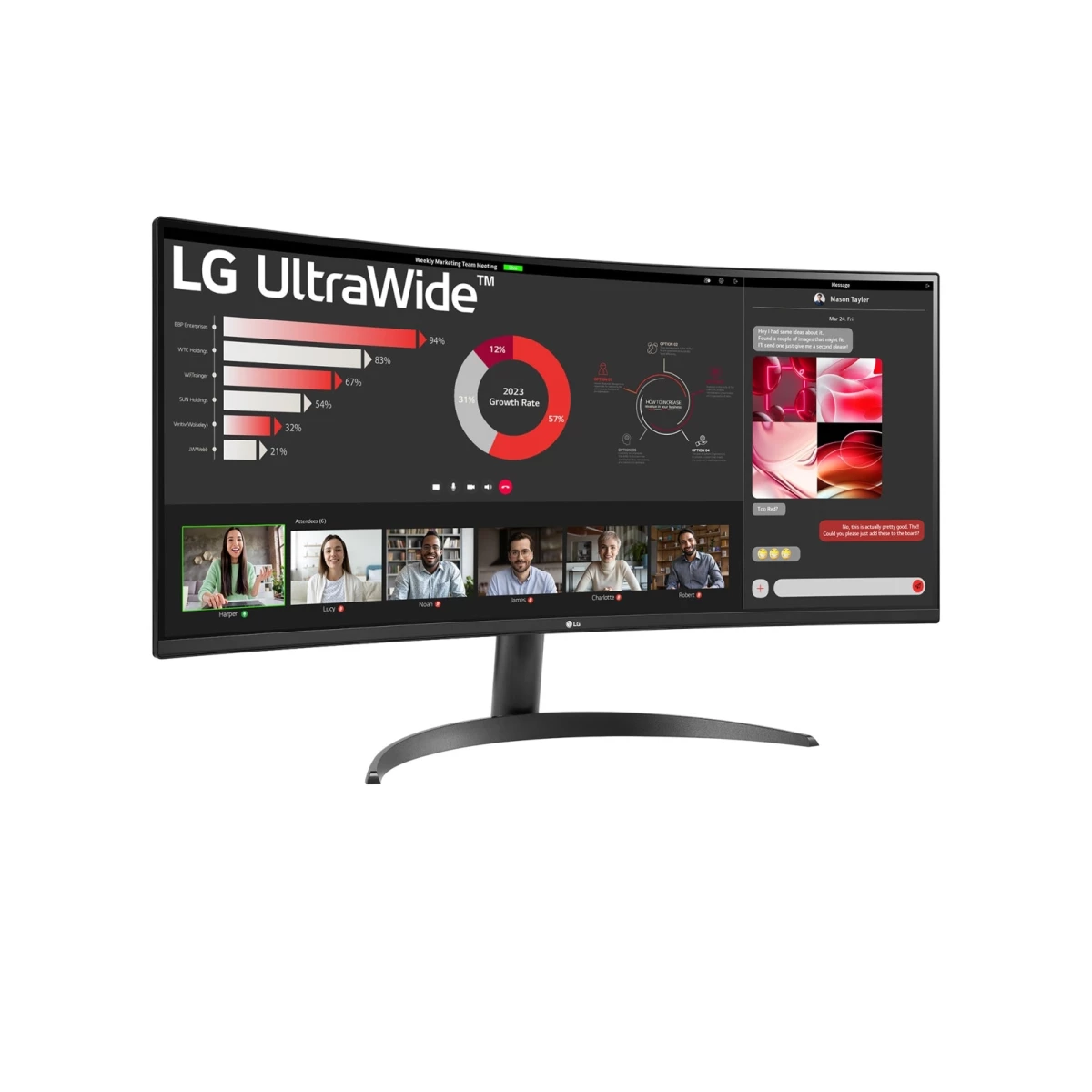 Galery – LG 34WR50QC-B.AEU monitor de ecrã 86,4 cm (34″) 3440 x 1440 pixels UltraWide Quad HD LCD Preto0