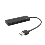 Thumbnail-i-tec U3CHARGEHUB4 hub de interface USB 3.2 Gen 1 (3.1 Gen 1) Type-A 5 Mbit/s Preto