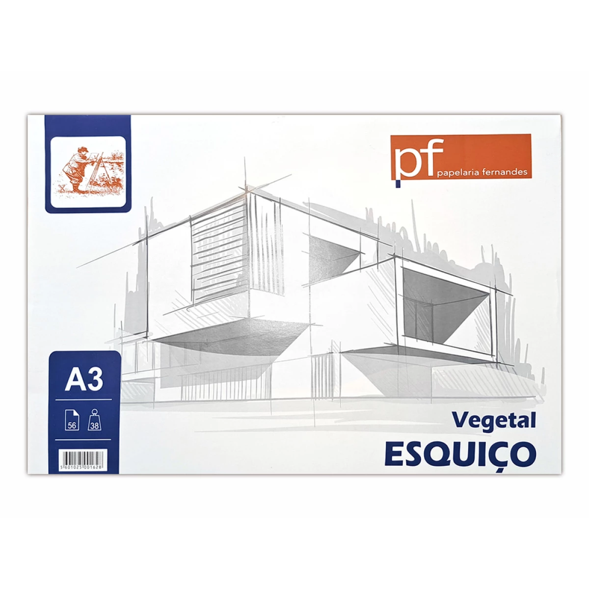 Galery – Bloco de papel vegetal papelaria fernandes esquiço a3 38 gr 56 folhas0