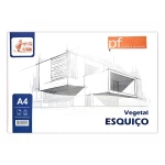 Galery – Bloco de papel vegetal papelaria fernandes esquiço a4 38 gr 56 folhas0