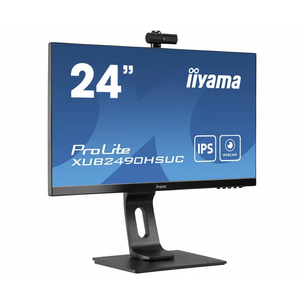 Thumbnail-iiyama ProLite XUB2490HSUH-B1 monitor de ecrã 60,5 cm (23.8″) 1920 x 1080 pixels Full HD LED Preto