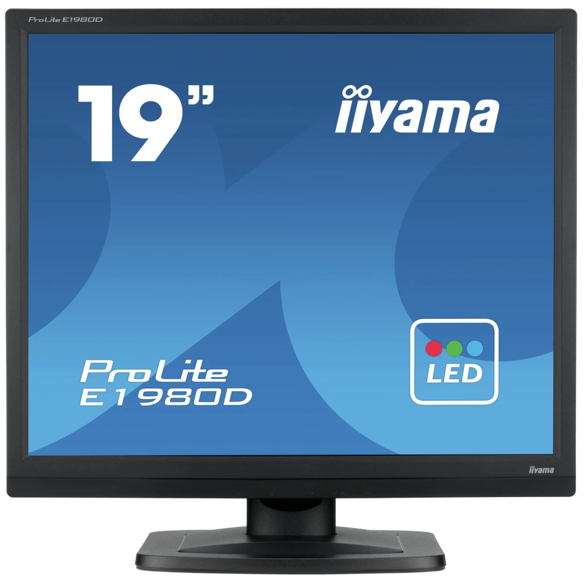 Thumbnail-iiyama ProLite E1980D-B1 LED display 48,3 cm (19″) 1280 x 1024 pixels XGA Preto