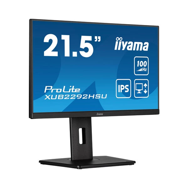 Thumbnail-iiyama ProLite XUB2292HSU-B6 monitor de ecrã 55,9 cm (22″) 1920 x 1080 pixels Full HD LED Preto