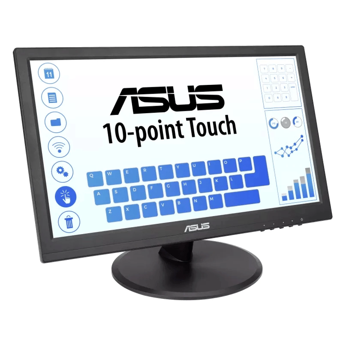 Galery – ASUS VT168HR monitor de ecrã 39,6 cm (15.6″) 1366 x 768 pixels WXGA LED Ecrã táctil Preto0