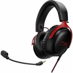 Galery – HyperX Cloud III – Headset de gaming (Preto/Vermelho)0